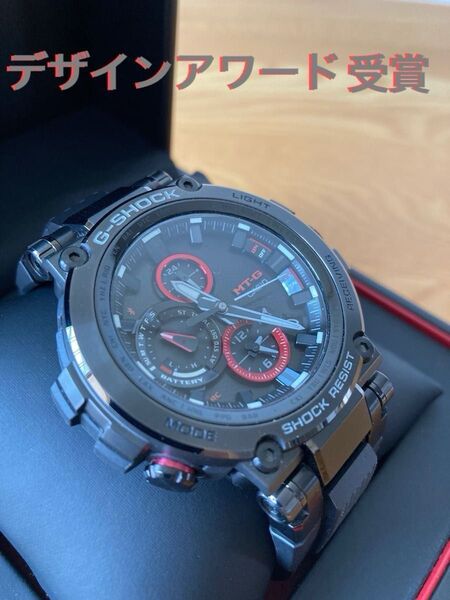【即日★安心・匿名発送】人気★カシオG-SHOCK/MTG-B1000B-1AJF☆Bluetooth搭載電波ソーラー★国内正規品