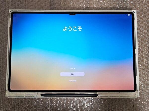 Samsung Galaxy Tab S8 Ultra 256GB グラファイト SM-X900 とクリアケース