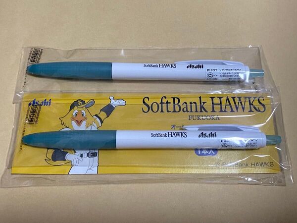 ソフトバンクホークス ノベルティ ボールペン 2個セット