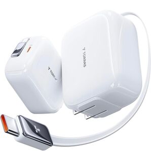 TORRAS FlexLine 67W 急速充電器 巻き取り式 type-c