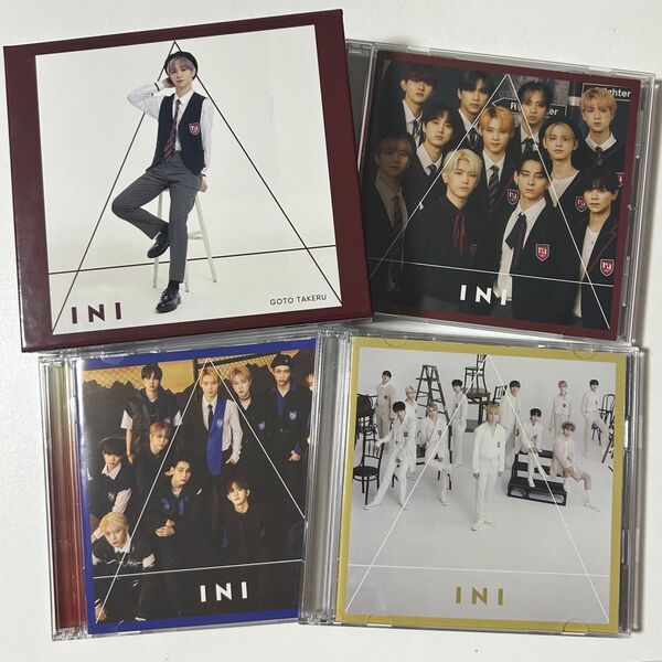 【INI A CD 3形態セット 後藤威尊 ボックス】