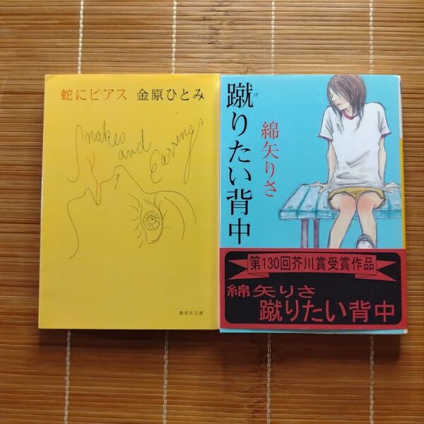 芥川賞受賞作 文庫本 2冊セット まとめ売り