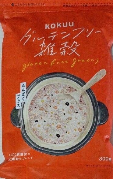 kokuu グルテンフリー雑穀 たんぱくプラス 300g