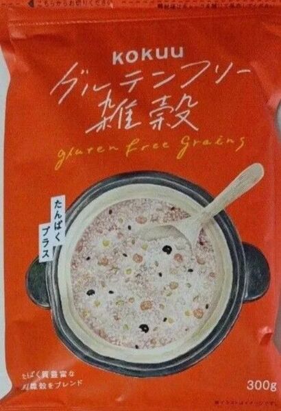 kokuu グルテンフリー雑穀 たんぱくプラス 300g