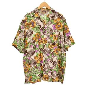 極美品! GUCCI THE NORTH FACE 21SS グッチ ノースフェイス シルク シャツ 半袖 総柄 46 箱付き