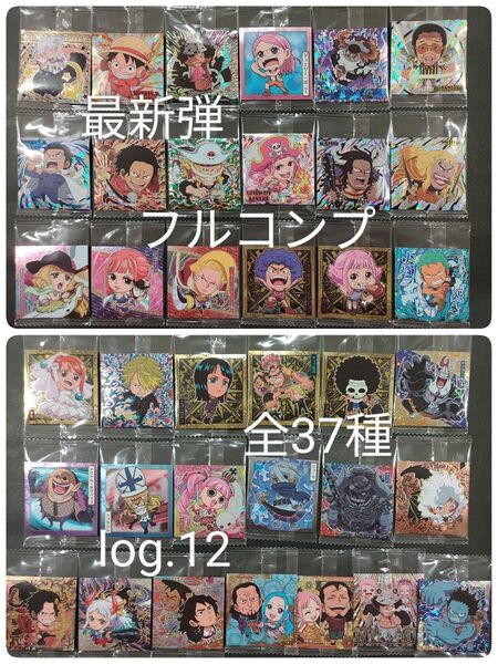 最新弾 ワンピース ウエハース シール log.12 フルコンプ