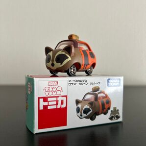 【美品】ディズニー トミカ マーベル ツムツム ロケット・ラクーン
