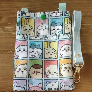 再販! スマホショルダー フェイス ハンドメイド