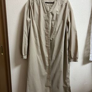 マタニティ シャツワンピース