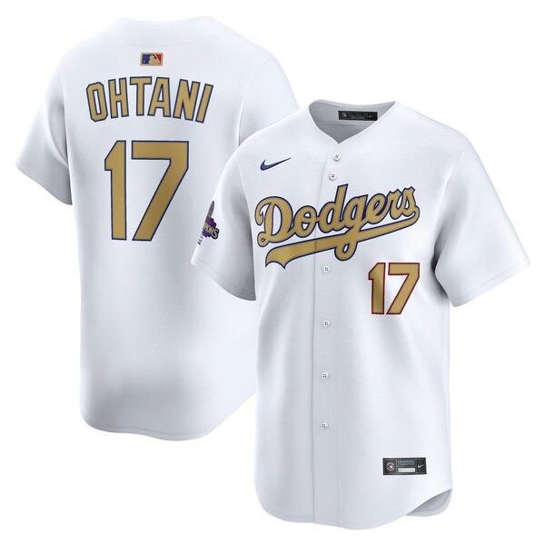ロサンゼルス・ドジャース大谷翔平ゴールドコレクション ユニフォーム XLサイズ