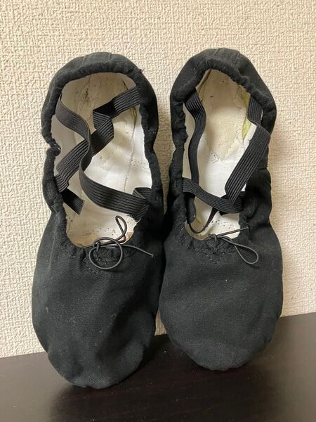 Chacott バレエシューズ ブラック 黒 メンズ 27W