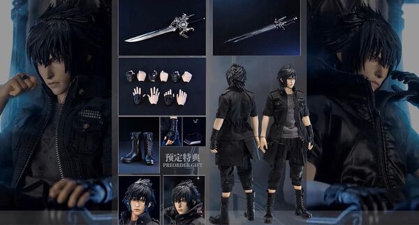 1/6 GAMETOYS GT-010 & GT-010A & GT-010B 豪華セット ノクティス・ルシス王座付き 新品未開封