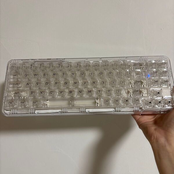 YUNZII X71 71キー キーボード 透明