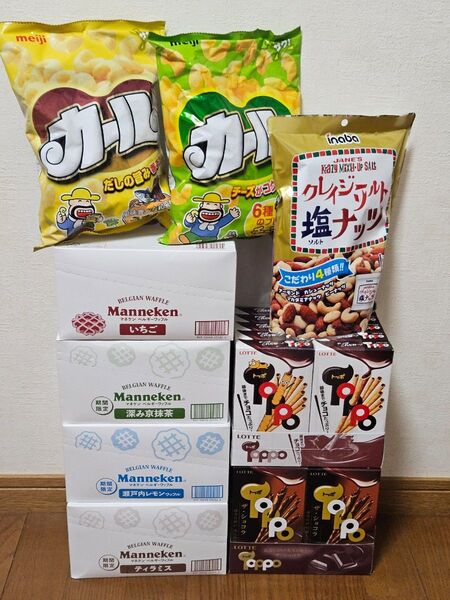 アミューズメント景品 お菓子詰め合わせ ベルギーワッフル 賞味期限短め 7/3までの出品です。