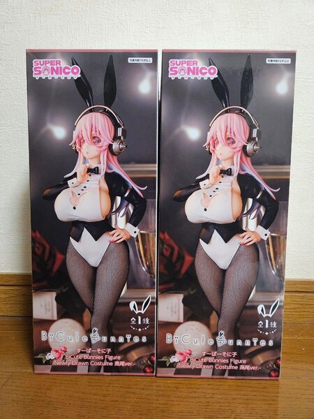 SUPER SONICO すーぱーそに子 BiCute Bunnies Figure フィギュア セット