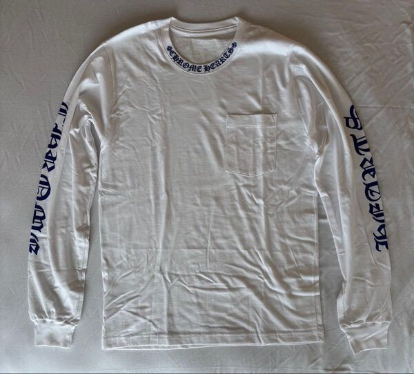 クロムハーツ CHROME HEARTS ロンT ホワイト 新品未使用 M