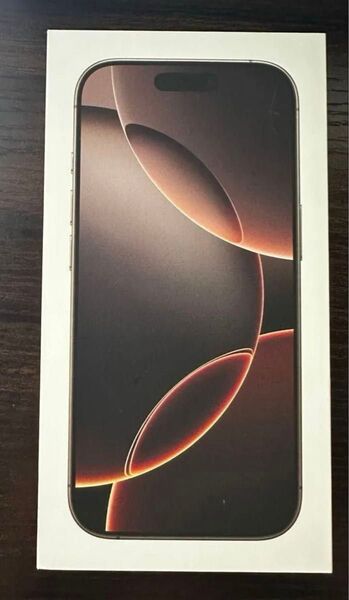 【今月中までの出品】iPhone 16 Pro 128GB デザートチタニウム