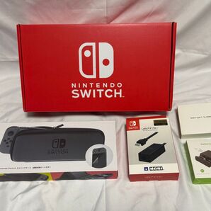 Nintendo Switch 本体 + オマケ(32GBmicroSDカード、ケース他)