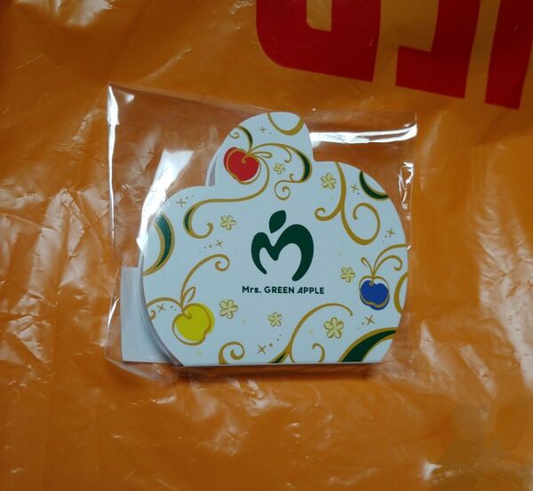 Mrs. GREENAPPLE ふせん メモ 付箋 ミセスグリーンアップル