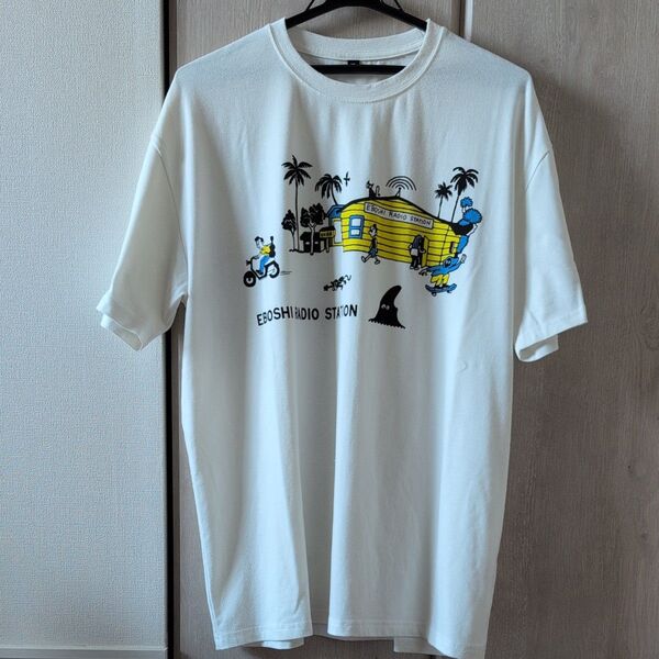半袖 Tシャツ XL ホワイト茅ヶ崎 FM サザンビーチ サザンオールスターズ 桑田佳祐