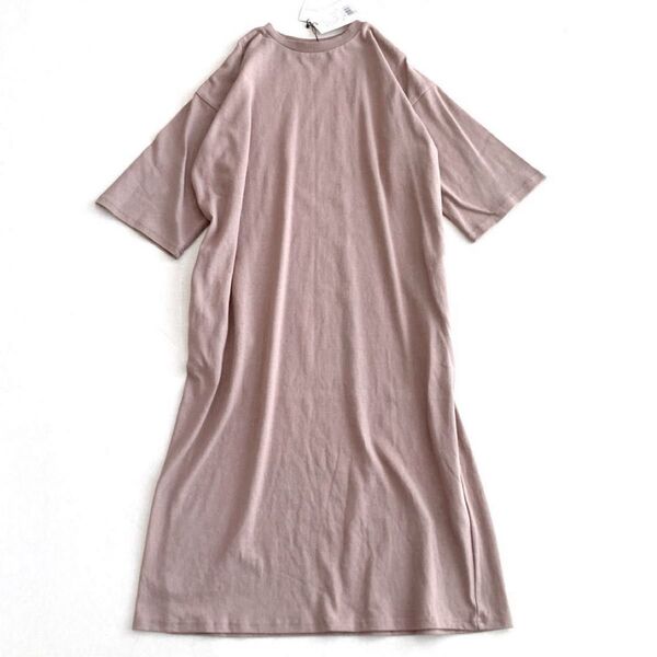 新品タグ付き クラシカルエルフ Tシャツワンピース 半袖 ロングワンピース LL〜3L 大きいサイズ オーバーサイズ XL〜2XL