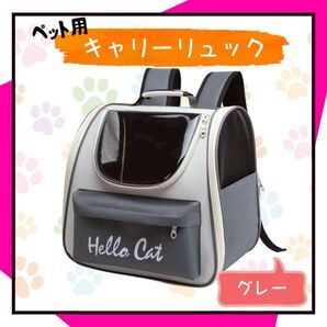 ペット キャリーリュック キャリーバッグ 軽量 折りたたみ 旅行 猫 犬 病院 ペットキャリー キャリーバッグ