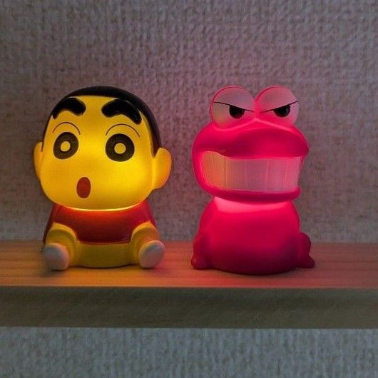 クレヨンしんちゃん ライトマスコット 2種セット