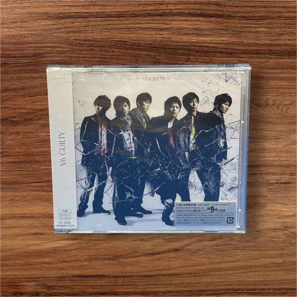 V6/GUILTY 初回限定盤 V6盤 CD+DVD ジャケットAタイプ 新品未開封