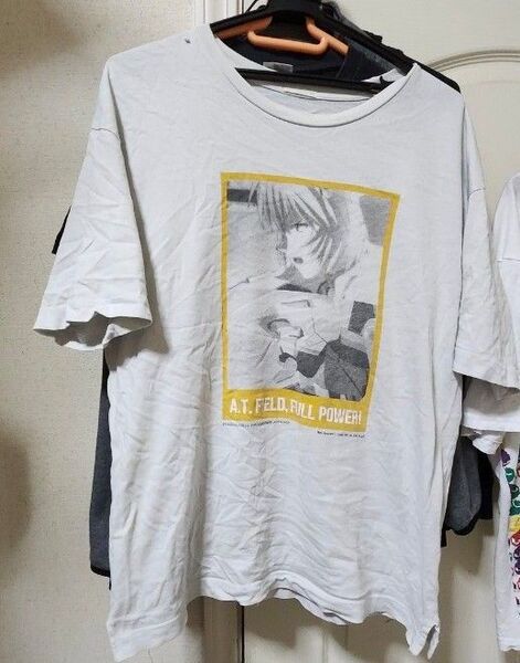 新世紀エヴァンゲリオン 綾波レイ Tシャツ ホワイト エヴァ エヴァンゲリオン