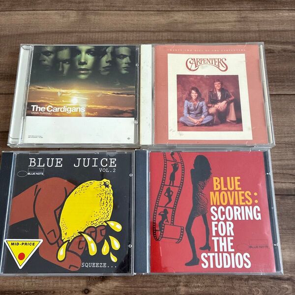 CD 4枚セット まとめ売り The Cardigans Carpenters 他