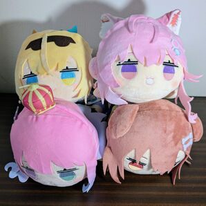 ホロライブプロダクション 寝そべりぬいぐるみ 戌神ころね 姫森ルーナ 風真いろは 博衣こより