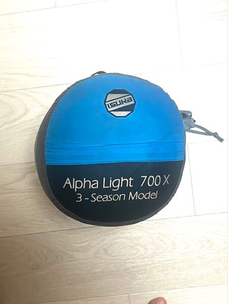★値下げ交渉可!ISUKA Alpha Light 700 X 3シーズン寝袋 イスカ キャンプ アウトドア シュラフ