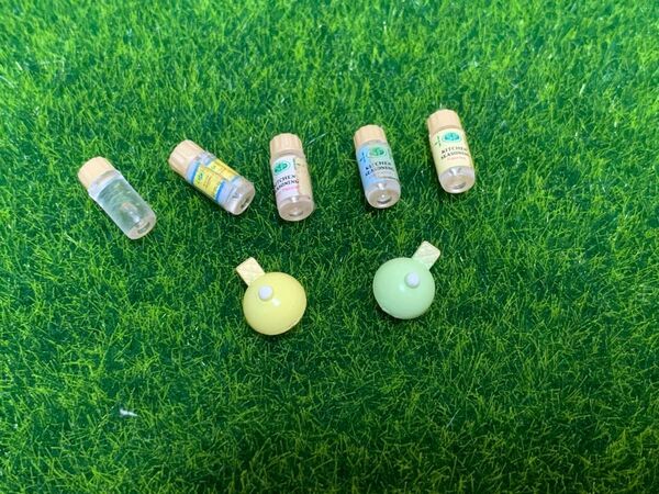 シルバニアファミリー パフェセットのウエハス付きアイスクリーム 調味料セット