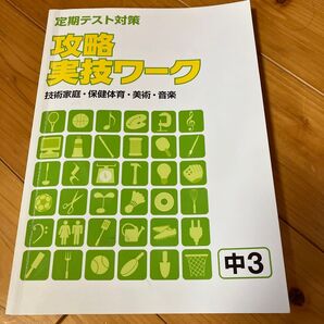 中学3年 定期テスト対策 攻略 実技ワーク 技術家庭、保健体育、美術、音楽 中3