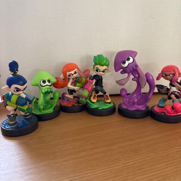 スプラトゥーン amiibo アミーボ6体セット