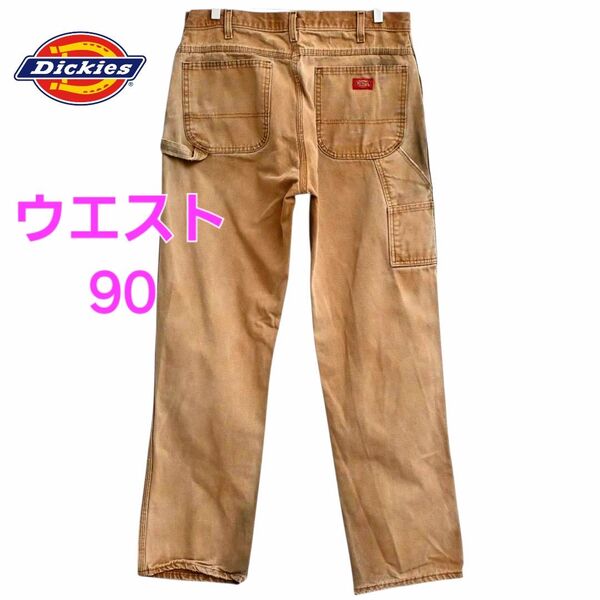 Dickiesディッキーズ 90sペインターパンツ ダック生地 ウエスト90 ワークパンツ ダックペインターパンツ