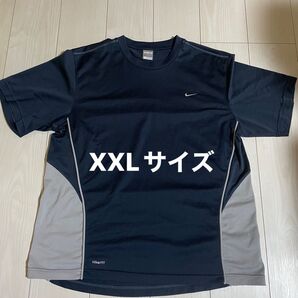 NIKE メンズ トレーニングウェア Tシャツ ネイビーXXLサイズ