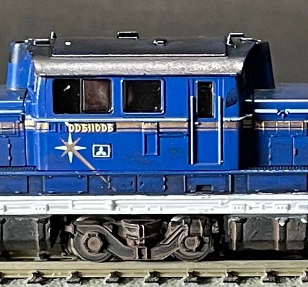 【ウェザリング】 Tomix 2257 JR DD51形ディーゼル機関車 JR北海道カラー 北斗星 Nゲージ