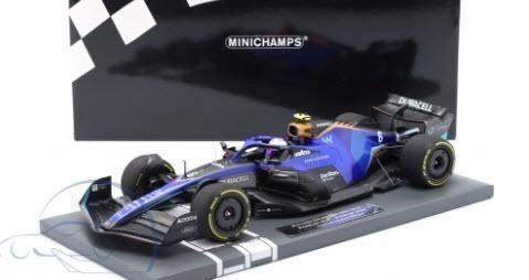 【中古】1/18 ウィリアムズ F1 レーシング FW44 マイアミGP 2022 /ミニチャンプス(限定150台)