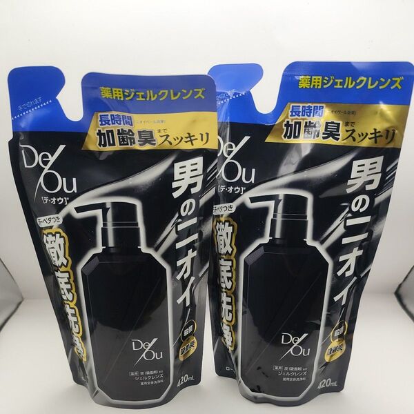 デ・オウ 薬用クレンジングウォッシュ つめかえ用 420ml 2個セット