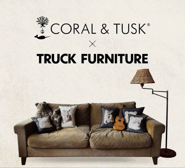 完売品/coral&tusk コーラルアンドタスク/トラックファニチャー クッション
