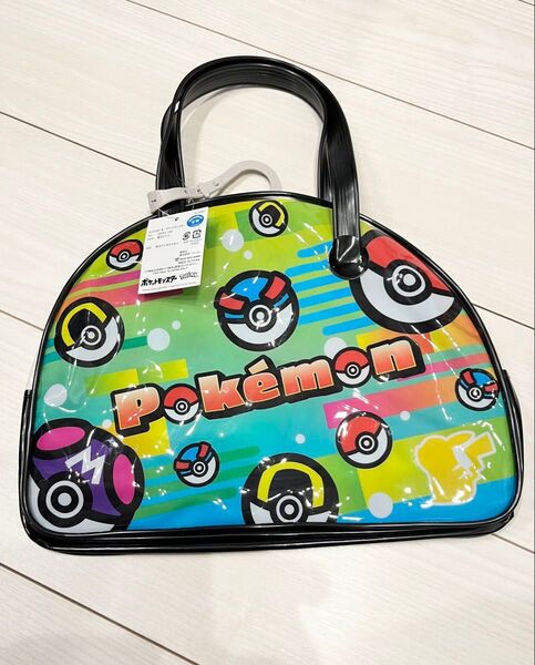 新品 ポケモン ファスナー付き プールバッグ 男の子 小学生 幼稚園