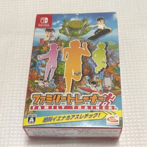 【Switch】ファミリートレーナー未開封新品シュリンク付き外箱状態要確認 スイッチ Nintendo ゲームソフト ニンテンドー