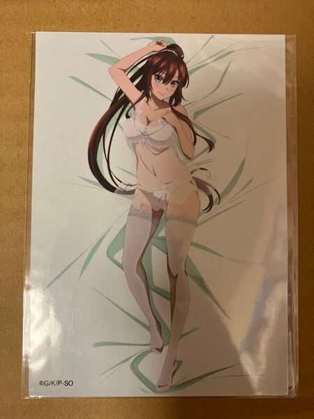 ストライク ザ ブラッド 今夜は甘々ウエディング オンラインくじ 限定 購入特典 ブロマイド 煌坂紗矢華 omake ストブラ