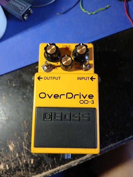 BOSS OD-3 オーバードライブ 改造あり