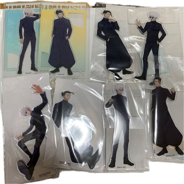 呪術廻戦 懐玉・玉折 アクリルスタンド 五条悟 夏油傑 TSUTAYA ファンパレ ジャンフェス
