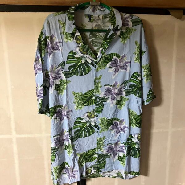 H&M DIVIDED アロハシャツ ユーロMサイズ
