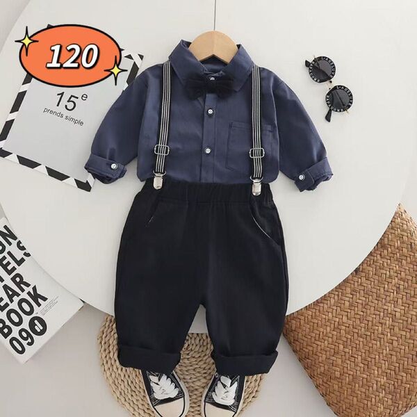 ☆新品☆フォーマル 男の子 セットアップ 入園式 結婚式 スーツ 120cm