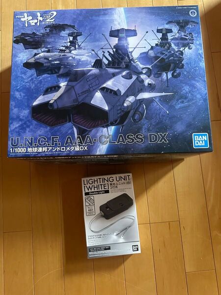 宇宙戦艦ヤマト2202 プラモデル 1/1000 地球連邦アンドロメダ級DX 発光ユニットセット