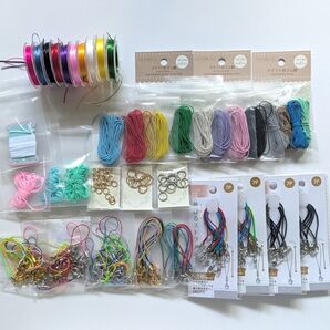 キーホルダー アクセサリーパーツ まとめてセット